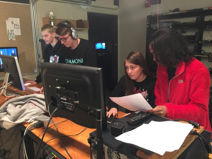 TV Production class steps it up