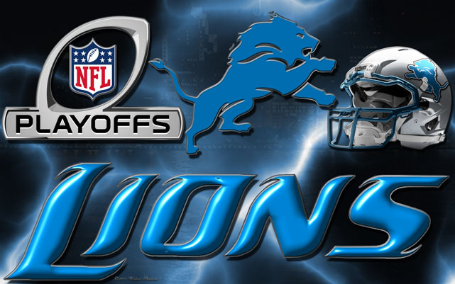 detroit lions playoffs