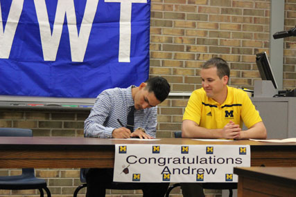 CAPONE SIGNS TO PLAY COLLEGIATE BASEBALL AT U of M DEARBORN